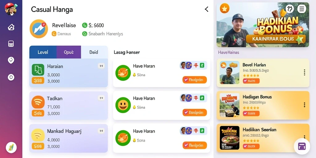 Fitur multiplayer untuk bermain bersama teman.