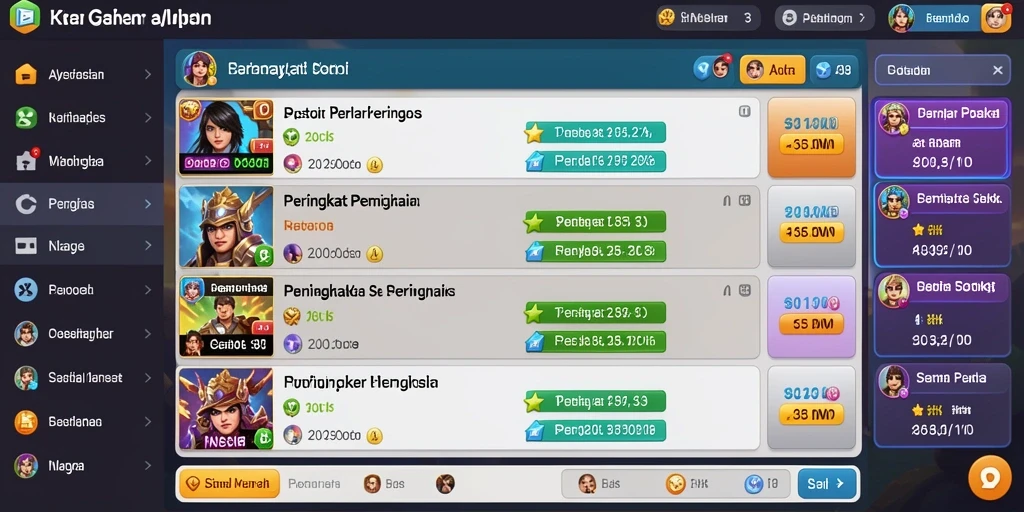 Mode multiplayer yang seru untuk bersaing.